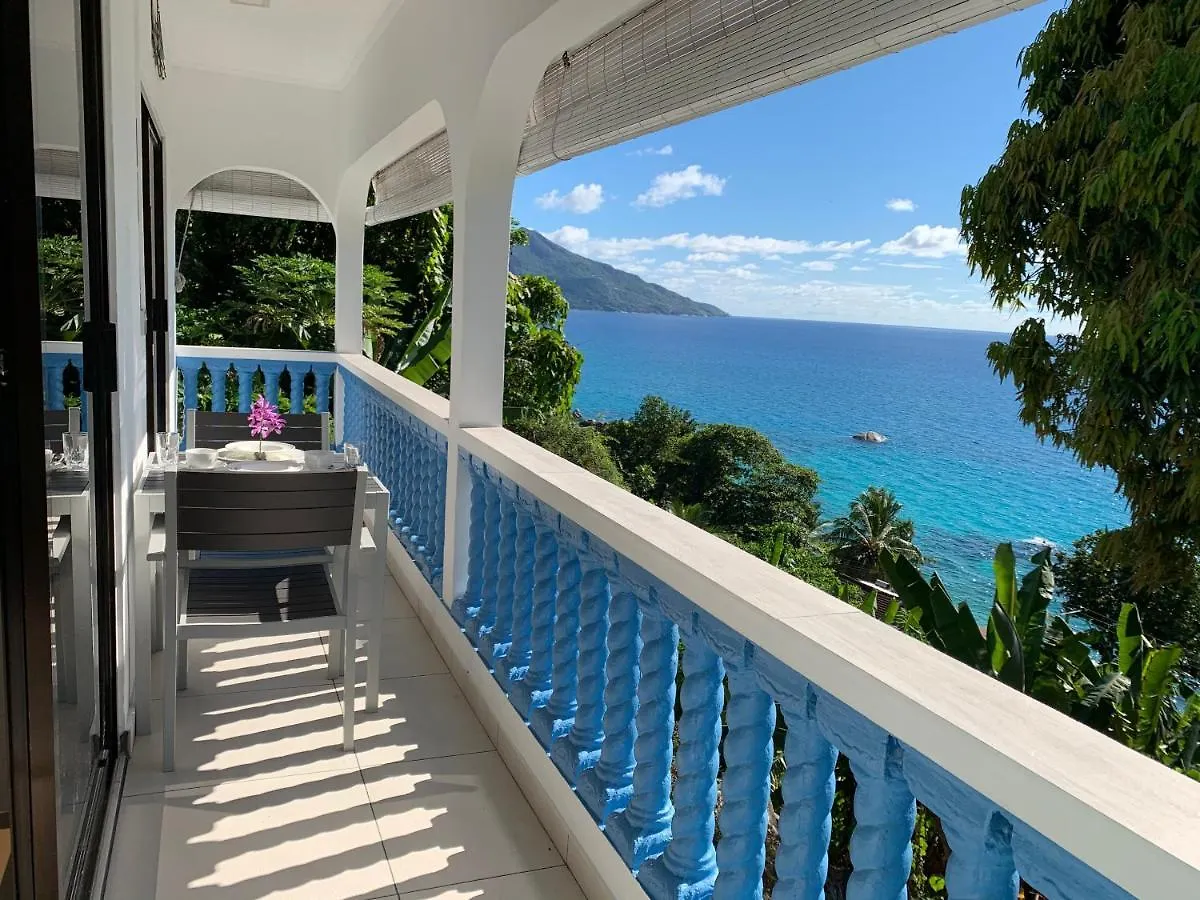 Crystal Apartments Seychelles Seaview Upper Floor location